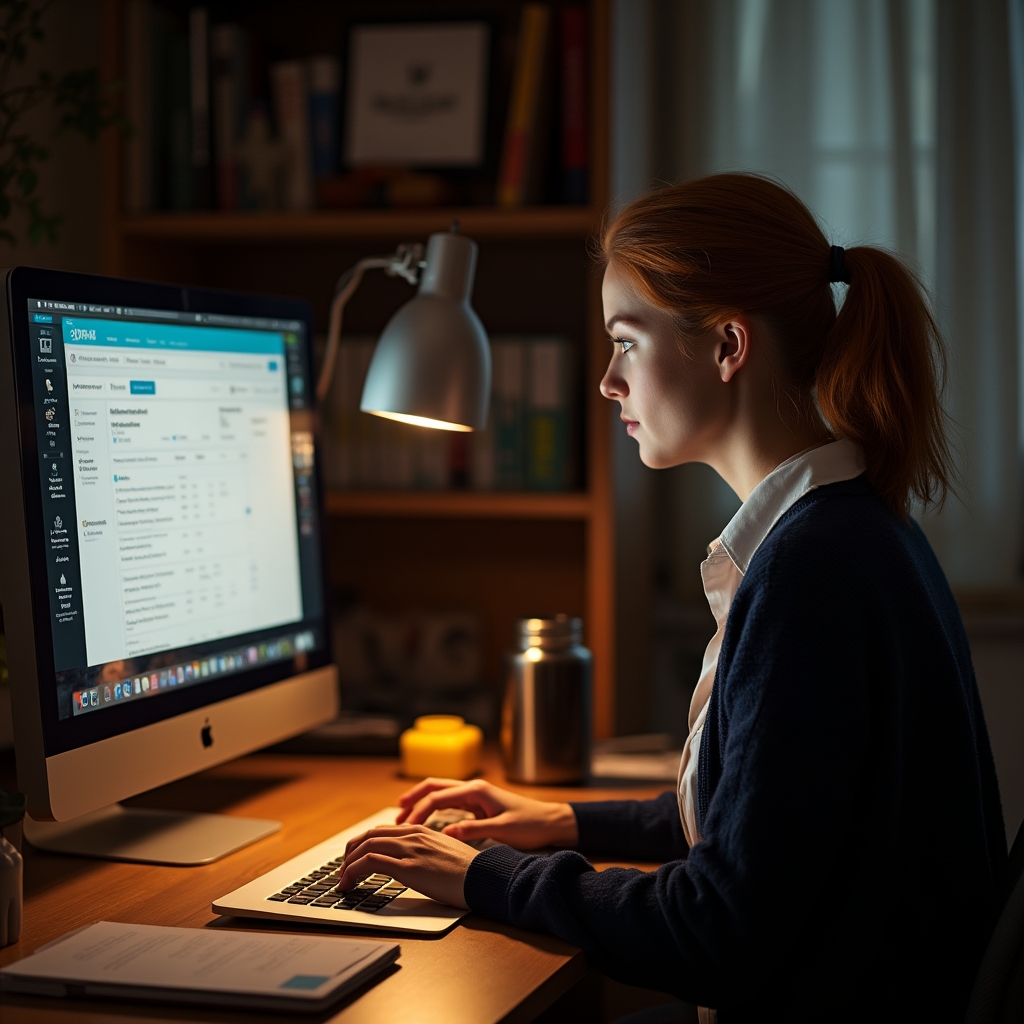 Vereinsbüro mit Computerarbeitsplatz und freier Software